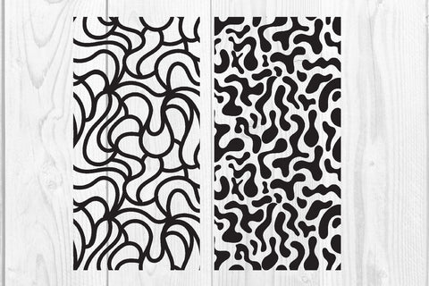 Doodle abstract pattern, texture graphic background SVG dadan_pm 
