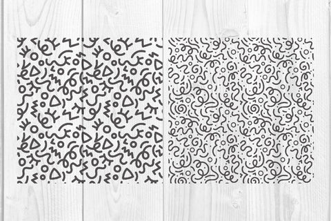 Doodle abstract pattern, texture graphic background SVG dadan_pm 