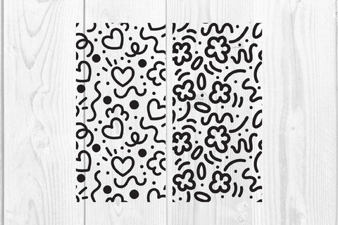 Doodle abstract pattern, texture graphic background SVG dadan_pm 