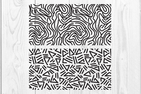 Doodle abstract pattern, texture graphic background SVG dadan_pm 