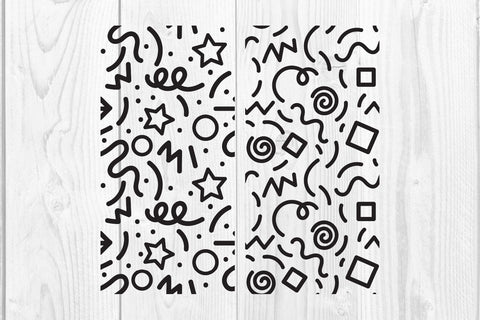 Doodle abstract pattern, texture graphic background SVG dadan_pm 