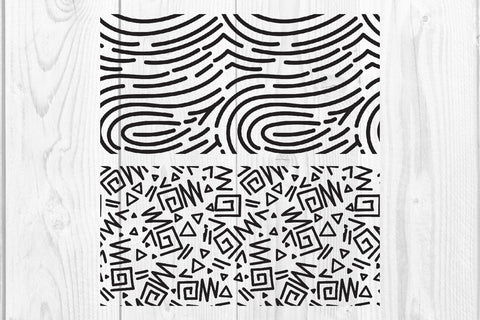 Doodle abstract pattern, texture graphic background SVG dadan_pm 