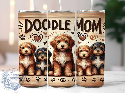 Doodle Mom, Tumbler Design, Sublimation PNG, Mom Gift, 20oz Tumbler, Mother's Day, Cute Mom, Personalized Tumbler Sublimation ToriDesigns 