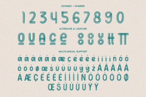 Doomed - Brush Font Font Alpaprana Studio 