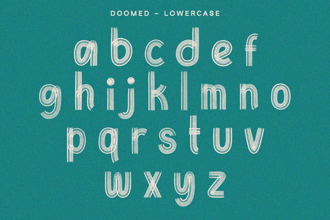 Doomed - Brush Font Font Alpaprana Studio 
