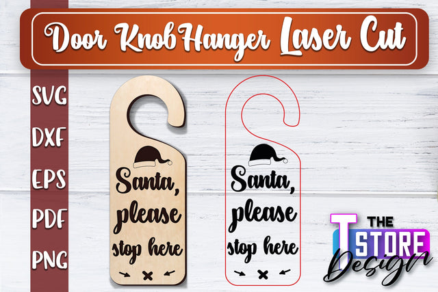 Door Knob Hanger Laser Cut | Funny Quotes SVG Design | CNC File SVG The T Store Design 