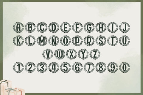 Doraluxe Monogram Font Dm Letter Studio 