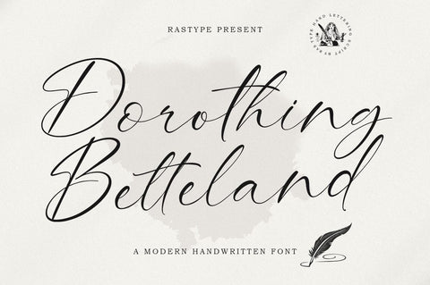 Dorothing Betteland Font Rastype 