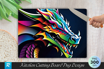 Dragon Cutting Board Sublimation Regulrcrative 
