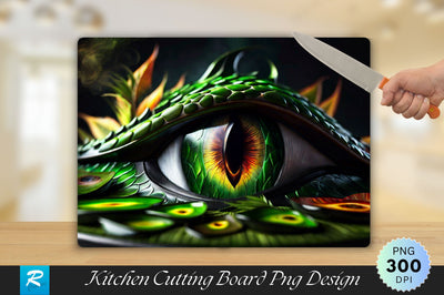 Dragon Eye Cutting Board Sublimation Regulrcrative 