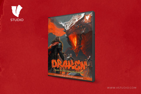 Dragon Flame - Gaming Display Font Font Mozzatype 