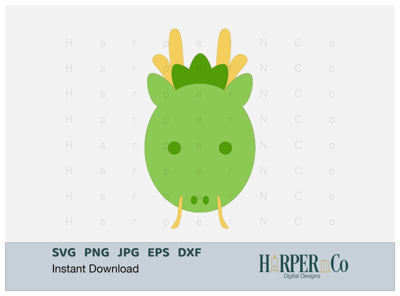 Dragon SVG PNG Cut EPS File SVG HarperNCo 