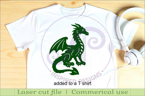 Dragon wall art sign, SVG file. vector file design 4 SVG APInspireddesigns 