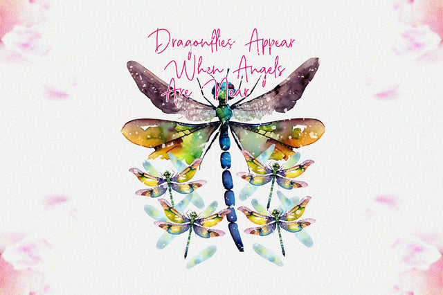 Dragonflies Appear When Angels Are Near Sublimation Sublimation Jagonath Roy 