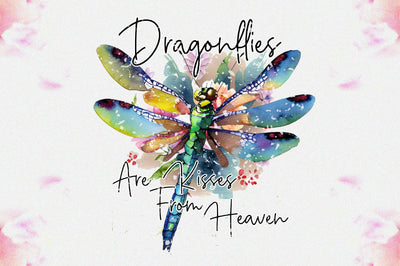 Dragonflies Are Kisses From Heaven Sublimation Sublimation Jagonath Roy 