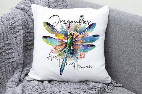 Dragonflies Are Kisses From Heaven Sublimation Sublimation Jagonath Roy 