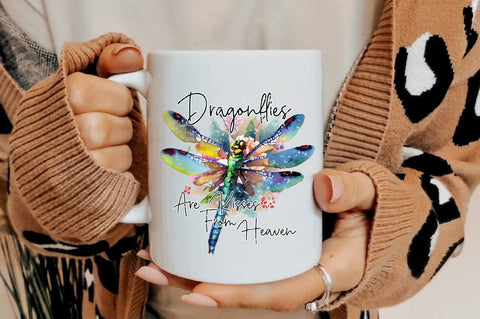 Dragonflies Are Kisses From Heaven Sublimation Sublimation Jagonath Roy 