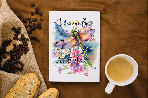 Dragonflies Hover And Feathers Appear When Angels And Loved Ones Are Near Sublimation Sublimation Jagonath Roy 