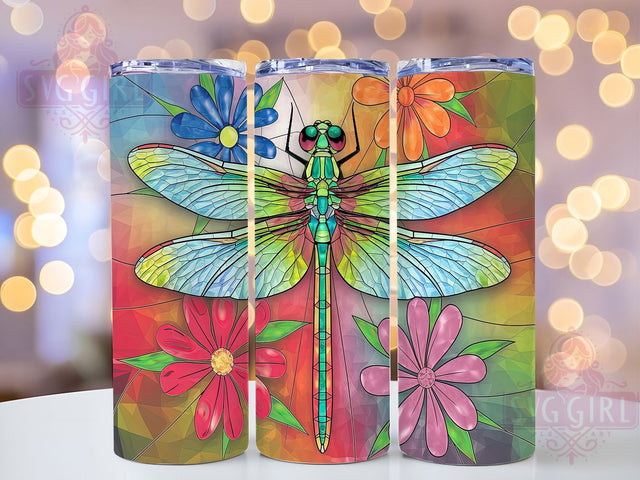 Dragonfly Alcohol Ink Tumbler Wrap, Alcohol Ink Wrap, 20oz Sublimation Wrap, Artistic Dragonfly Cup, Colorful Ink Design, Butterfly Dragonfly Tumbler, Vibrant Tumbler Design Sublimation SvggirlplusArt 
