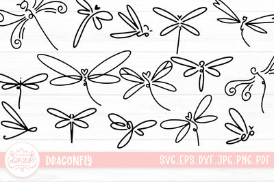 Dragonfly SVG Bundle SVG dapiyupi store 