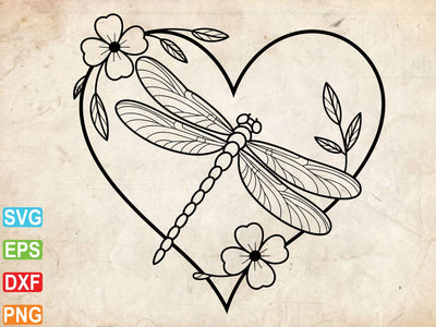 Dragonfly Svg, Dragonfly Vector, Dragonfly Cut Files SVG Creativeart88 