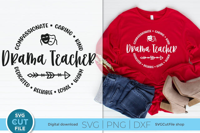 Drama teacher svg, drama svg, speech and drama svg, unisex SVG SVG Cut File 