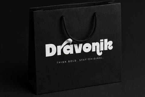 Dravonix | Bold Display Typeface Font Mozzatype 