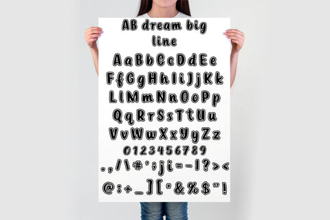 Dream Big Font Bundle | Cute Handwritten Script Fonts SVG TonisArtStudio 
