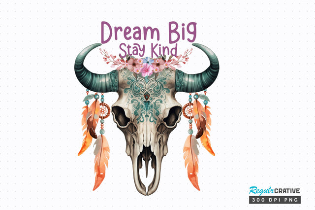Dream big stay kind Sublimation Design Sublimation Regulrcrative 