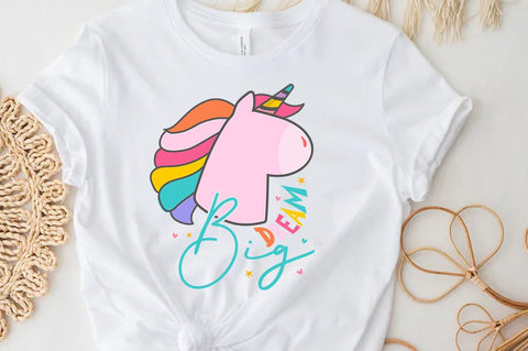 Dream Big, Unicorn SVG SVG FiveStarCrafting 