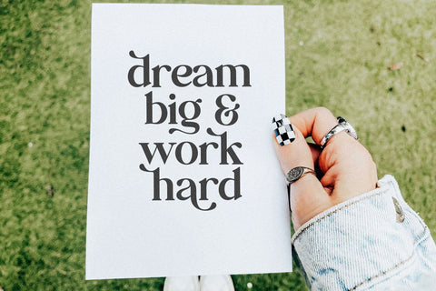 Dream Makers - Classy Serif Font Font KA Designs 