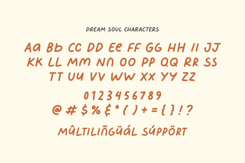 Dream Soul - Playful Handwriting Font Font Timur type 