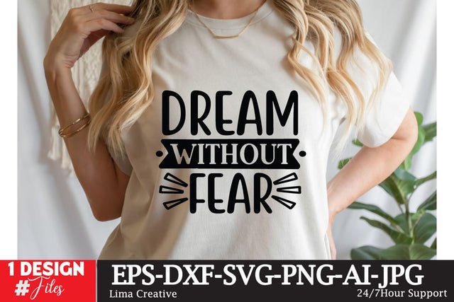 Dream Without Fear SVG CUt File SVG Insomnia Std 