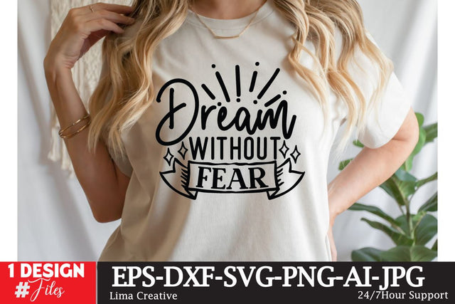 Dream Without Fear SVG Cut File SVG Insomnia Std 