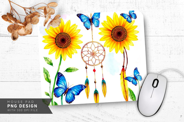 Dreamcatcher Inspired Mousepad Sublimation Regulrcrative 