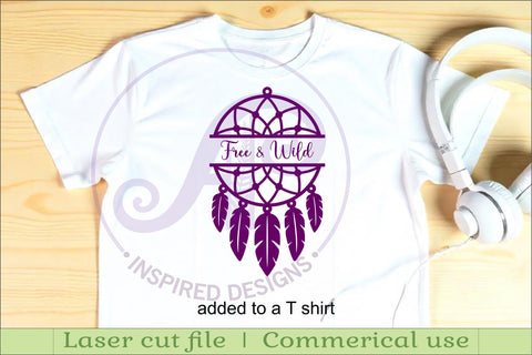 Dreamcatcher Name Sign, Boho Personalized sign SVG APInspireddesigns 