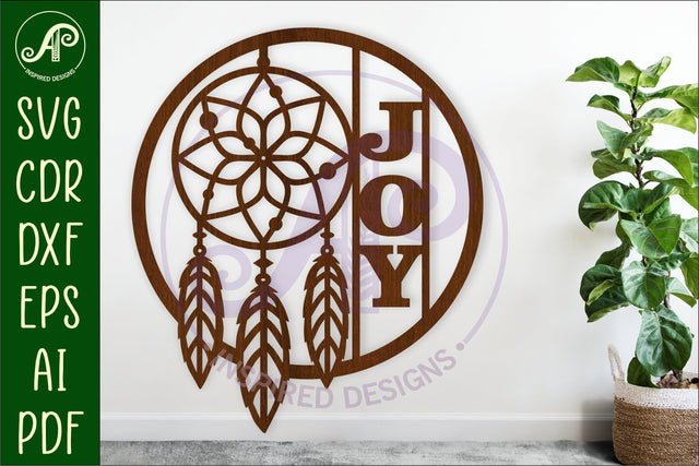 Dreamcatcher name wall art sign SVG APInspireddesigns 