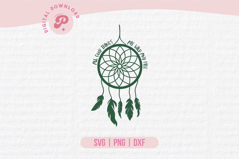 Dreamcatcher SVG SVG Totally Posie 