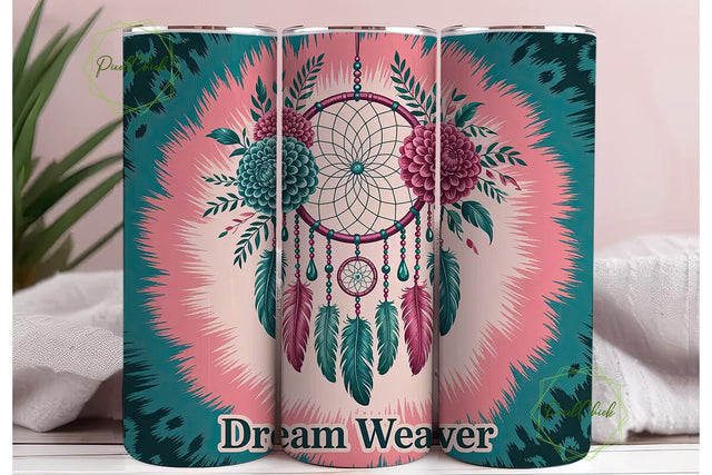 Dreamcatcher Tumbler Design Sublimation PixelChick 