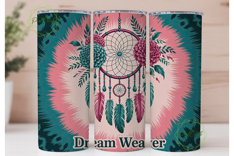Dreamcatcher Tumbler Design Sublimation PixelChick 
