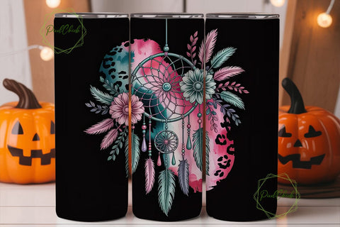 Dreamcatcher Tumbler Design Sublimation PixelChick 