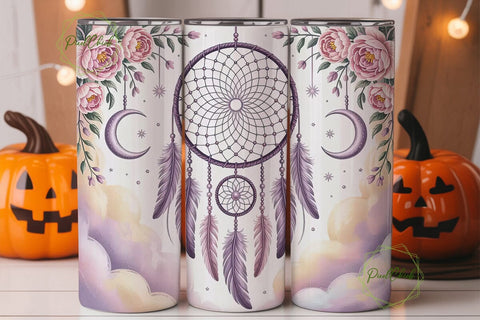 Dreamcatcher Tumbler Wrap PNG Sublimation PixelChick 