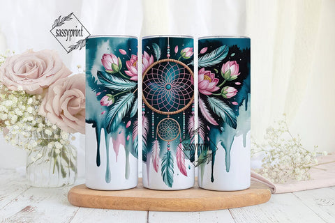 Dreamcatcher Tumbler Wrap PNG Sublimation sassyprint 