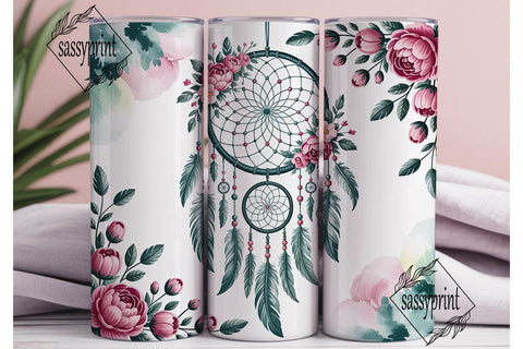 Dreamcatcher Tumbler Wrap PNG Sublimation sassyprint 