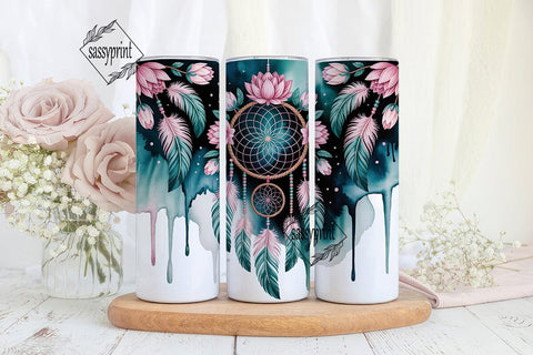 Dreamcatcher Tumbler Wrap PNG Sublimation sassyprint 