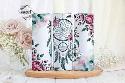 Dreamcatcher Tumbler Wrap PNG Sublimation sassyprint 