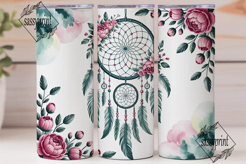 Dreamcatcher Tumbler Wrap PNG Sublimation sassyprint 