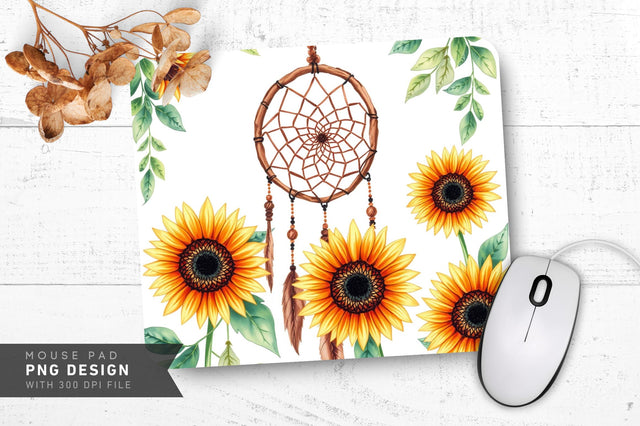 Dreamcatcher Whimsy Mousepad Sublimation Regulrcrative 