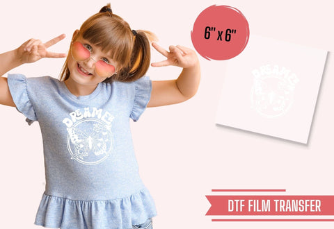 Dreamer Iron On T Shirt Transfer Physical So Fontsy T-Shirt Iron-On Transfer Shop