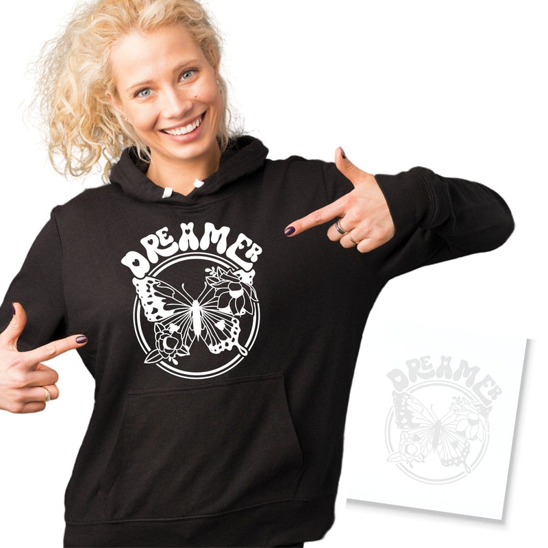 Dreamer Iron On T Shirt Transfer Physical So Fontsy T-Shirt Iron-On Transfer Shop